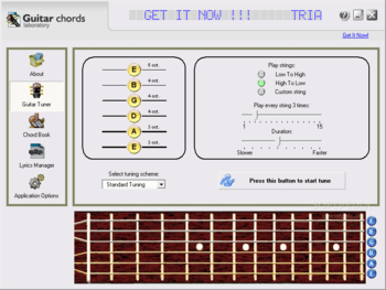 Guitar Chords Laboratory screenshot 2