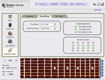 Guitar Chords Laboratory screenshot 3