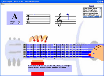 Guitar Learning Software screenshot 4