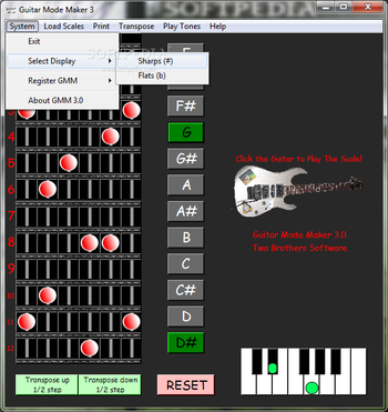 Guitar Mode Maker screenshot 2
