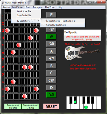 Guitar Mode Maker screenshot 3