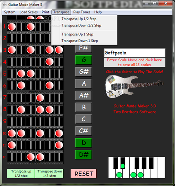 Guitar Mode Maker screenshot 5