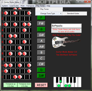 Guitar Mode Maker screenshot 6