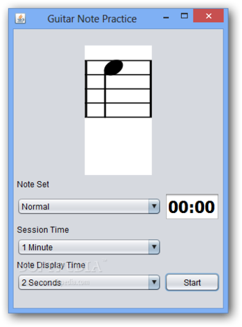 Guitar Note Practice screenshot