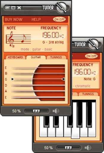 Guitar-Online Tuner screenshot 2