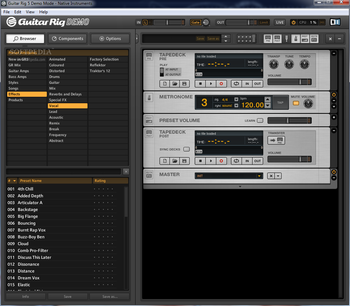 Guitar Rig screenshot