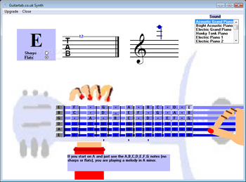 Guitar Synthesiser PC screenshot 3