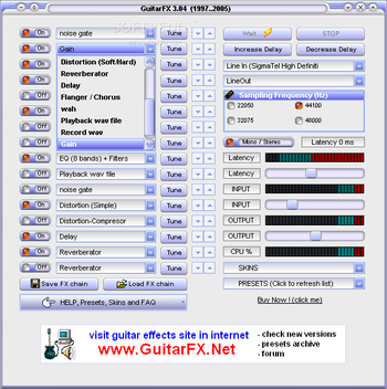 GuitarFX screenshot 3