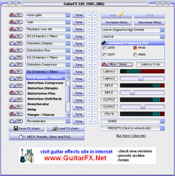 GuitarFX screenshot 4