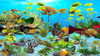 Guppies Deluxe Aquarium screenshot 3