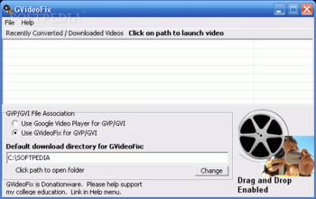 GVideoFix screenshot