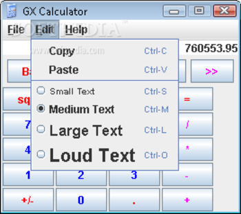 GX Calculator screenshot 2