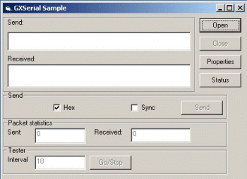 GXSerial screenshot