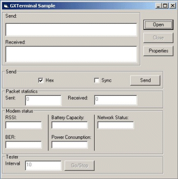 GXTerminal screenshot