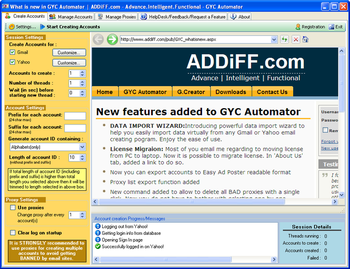 GYC Automator screenshot