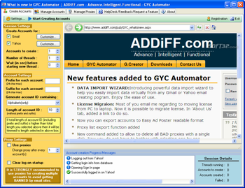GYC Automator screenshot 2