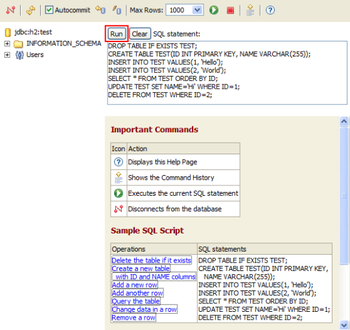 H2 Database Engine screenshot 3