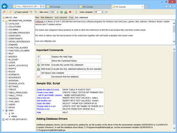H2 Database Engine screenshot 2