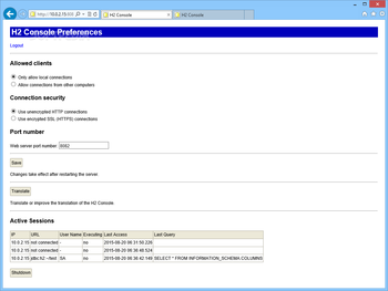 H2 Database Engine screenshot 4