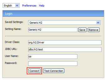 H2 Database Engine Portable screenshot