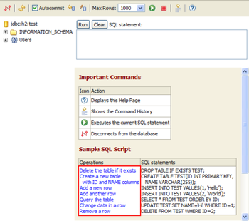 H2 Database Engine Portable screenshot 2