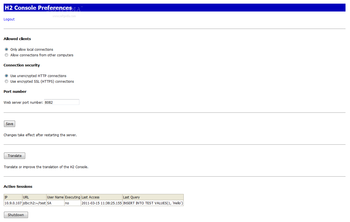 H2 Database Engine Portable screenshot 4