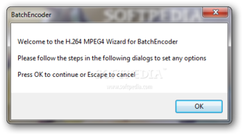 H.264 MPEG4 Wizard screenshot