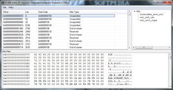 H.264 Video ES Viewer screenshot