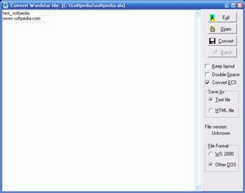 HABit Wordstar Converter screenshot