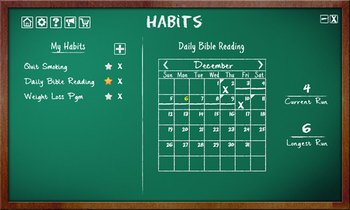 Habits screenshot