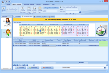Hair Stylist Calendar screenshot 2