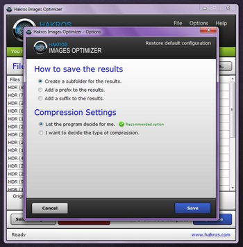Hakros Images Optimizer screenshot 5