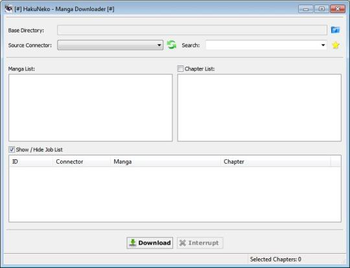 HakuNeko Portable screenshot