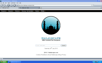 Halalscape screenshot