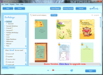 Hallmark Card Studio Deluxe screenshot 2