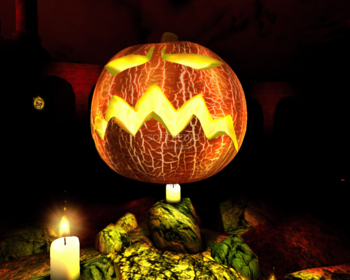 Halloween 3D Screensaver screenshot
