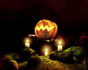 Halloween 3D Screensaver screenshot 3