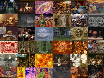 Halloween Art Slide Show screenshot