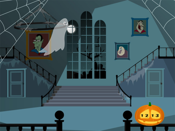 Halloween Clock Live Wallpaper screenshot