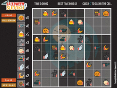 Halloween Sudoku screenshot