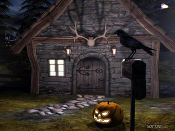 Halloween Time 3D Screensaver screenshot 2