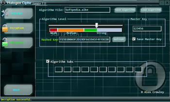 Halogen Cipher screenshot 3