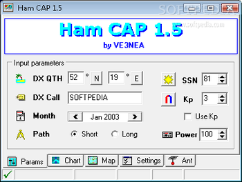Ham CAP screenshot