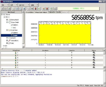 HammerDB  screenshot