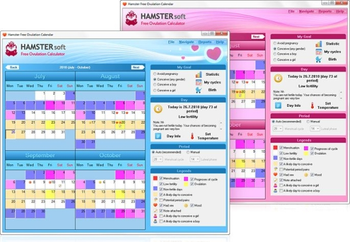 Hamster Free Woman Calendar screenshot