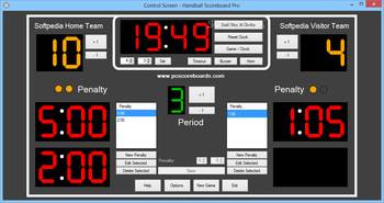 Handball Scoreboard Pro screenshot