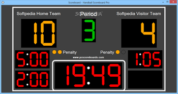 Handball Scoreboard Pro screenshot 2