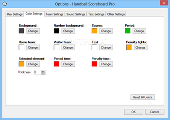 Handball Scoreboard Pro screenshot 4