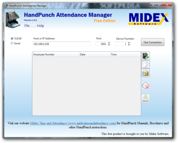 HandPunch Attendance Manager screenshot