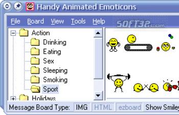 Handy Animated Emoticons screenshot 2